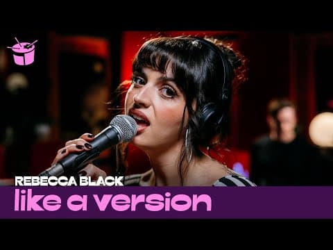Rebecca Black - Fame is a Gun (Like a Version triple j Addison Rae cover)