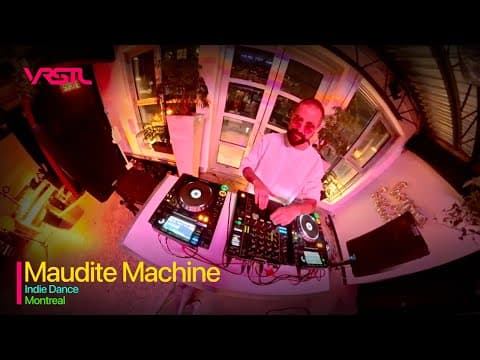 Maudite Machine | VRSTL Studio Session [Dark Disco / Indie Dance] Dec 2025