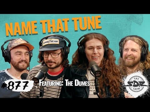 The Dumes live performance of "Pretty for You", 70s/80s "name that tune" game &amp; more | SDR Show 877