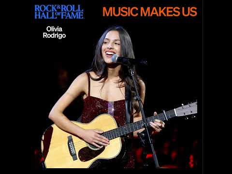 Olivia Rodrigo interview on Music Makes Us (Podcast hosted by Rock &amp; Roll Hall Of Fame)
