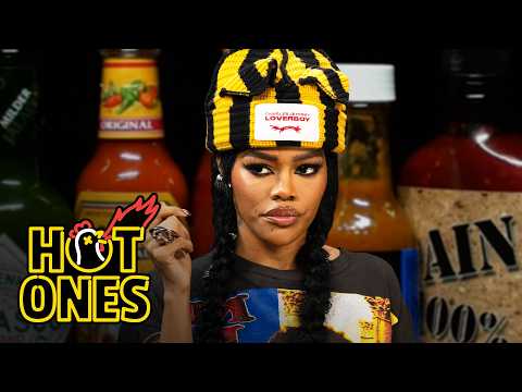 Teyana Taylor Battles One Hot Sauce After Another While Eating Spicy Wings | Hot Ones