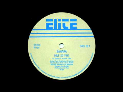 Sahara -- Love So Fine [Electronic, Funk / Soul] (1985)