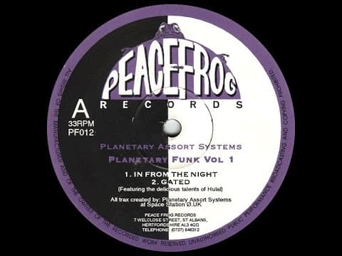 Planetary Assault Systems ‎- In From The Night