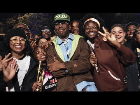 Tyler the creator surprises CAU Band at Rehearsal