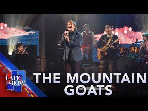 [FRESH PERFORMANCE] The Mountain Goats ft. Tommy Stinson - Cold at Night (LIVE on The Late Show)