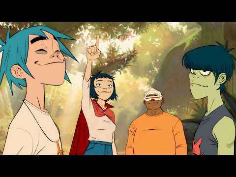 Gorillaz - The Mountain, The Moon Cave and The Sad God